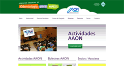 Desktop Screenshot of aaon.org.ar